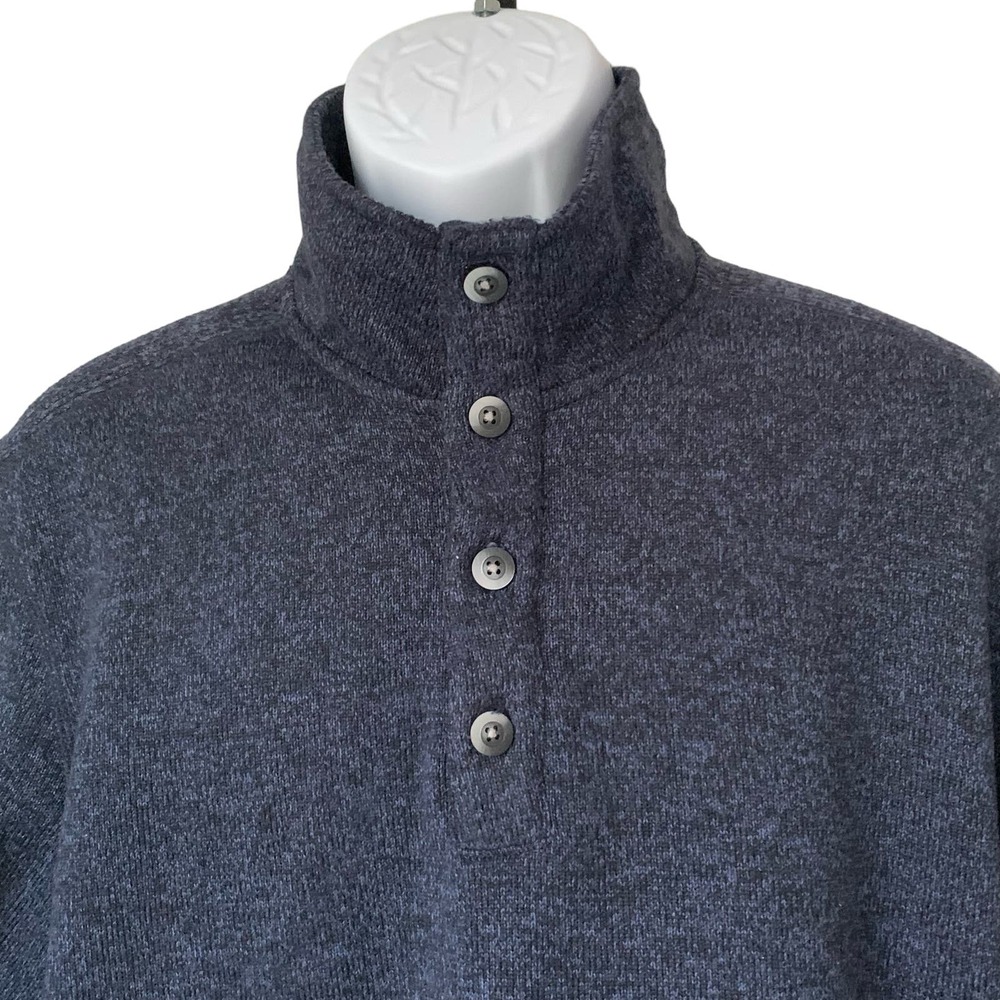 Van Heusen Men's Sweater Fleece Long Sleeve - Picture 4 of 7